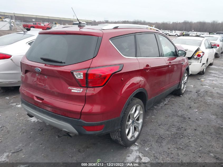 2019 FORD ESCAPE TITANIUM - 1FMCU9J97KUC49230