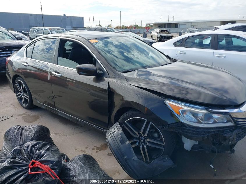 2016 HONDA ACCORD SPORT - 1HGCR2F51GA214969