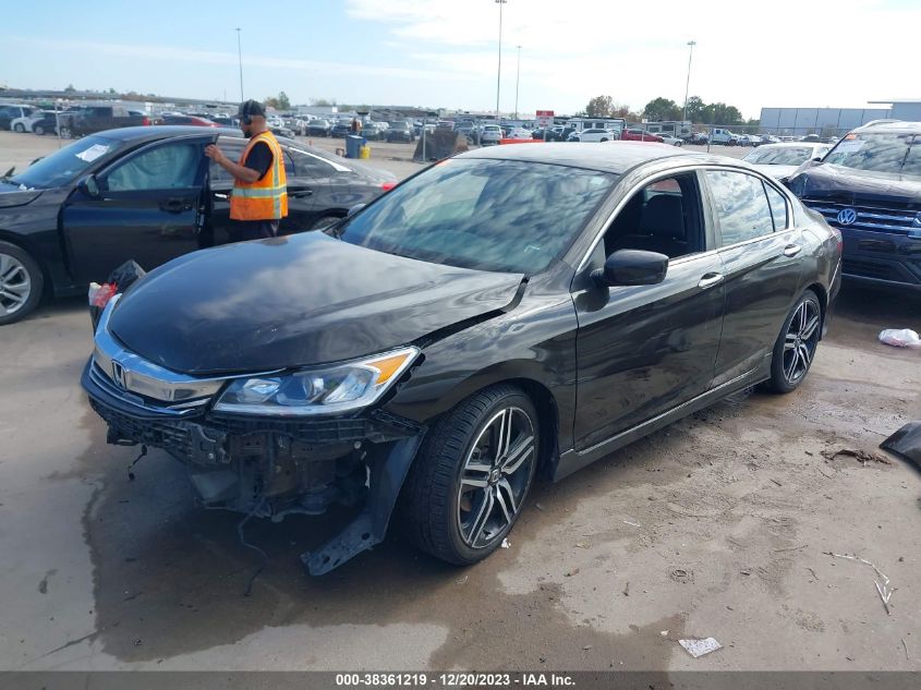 2016 HONDA ACCORD SPORT - 1HGCR2F51GA214969