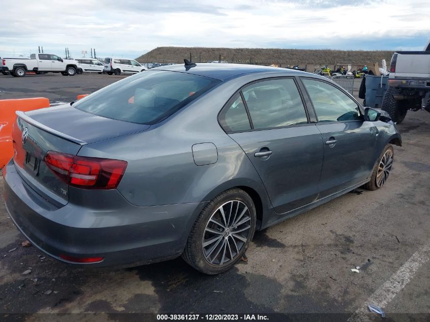 2016 VOLKSWAGEN JETTA 1.8T SPORT - 3VWD17AJ1GM404766