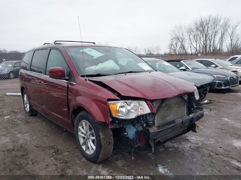 Lot #2525407912 2020 DODGE GRAND CARAVAN SXT salvage car