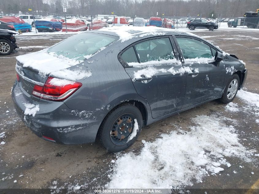 2013 HONDA CIVIC LX - 19XFB2F54DE099096