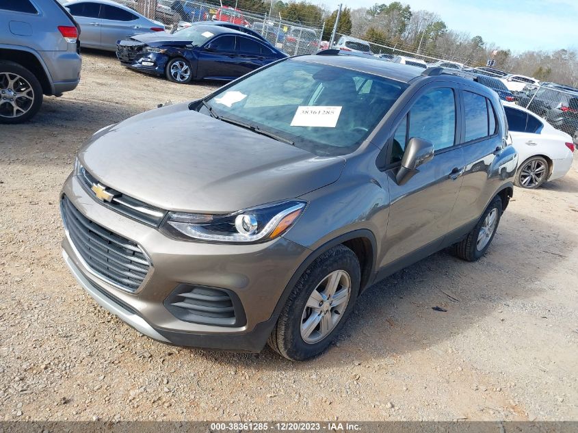 2021 CHEVROLET TRAX FWD LT - KL7CJLSB5MB360253