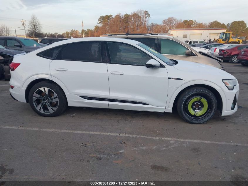 2022 AUDI E-TRON SPORTBACK SPORTBACK PREMIUM - WA11AAGE1NB007814