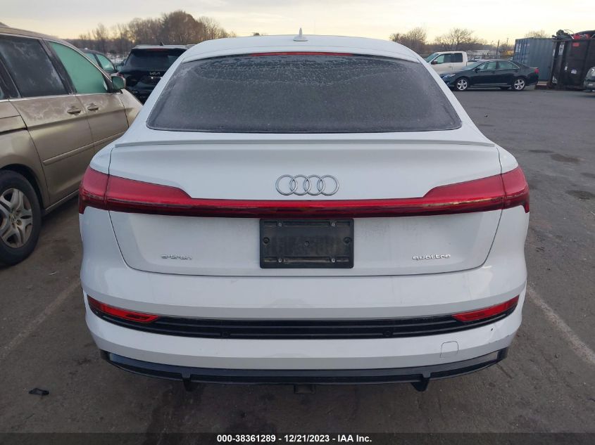 2022 AUDI E-TRON SPORTBACK SPORTBACK PREMIUM - WA11AAGE1NB007814