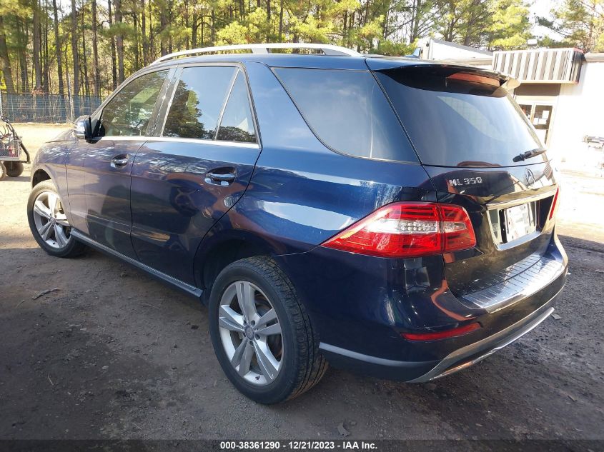 2014 MERCEDES-BENZ ML 350 4MATIC - 4JGDA5HB5EA428144