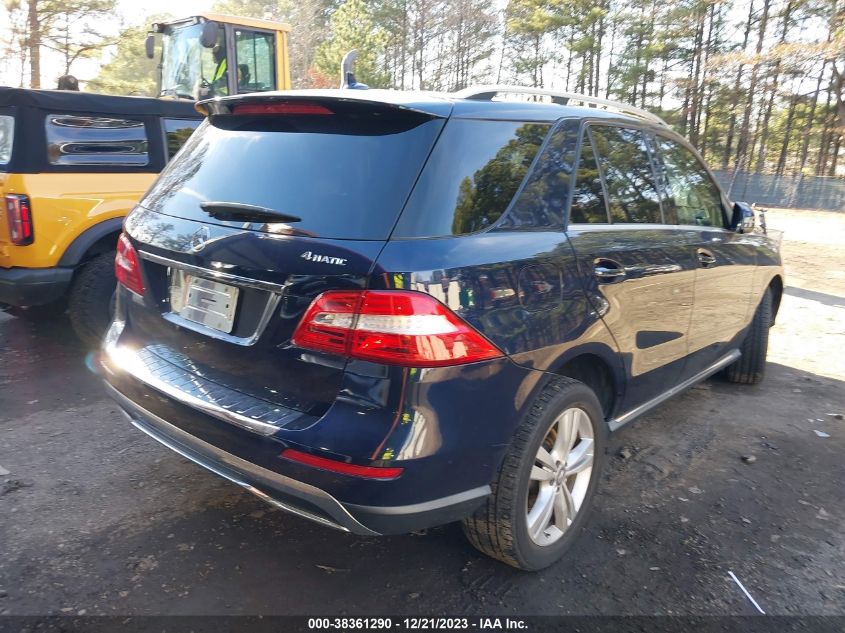 2014 MERCEDES-BENZ ML 350 4MATIC - 4JGDA5HB5EA428144
