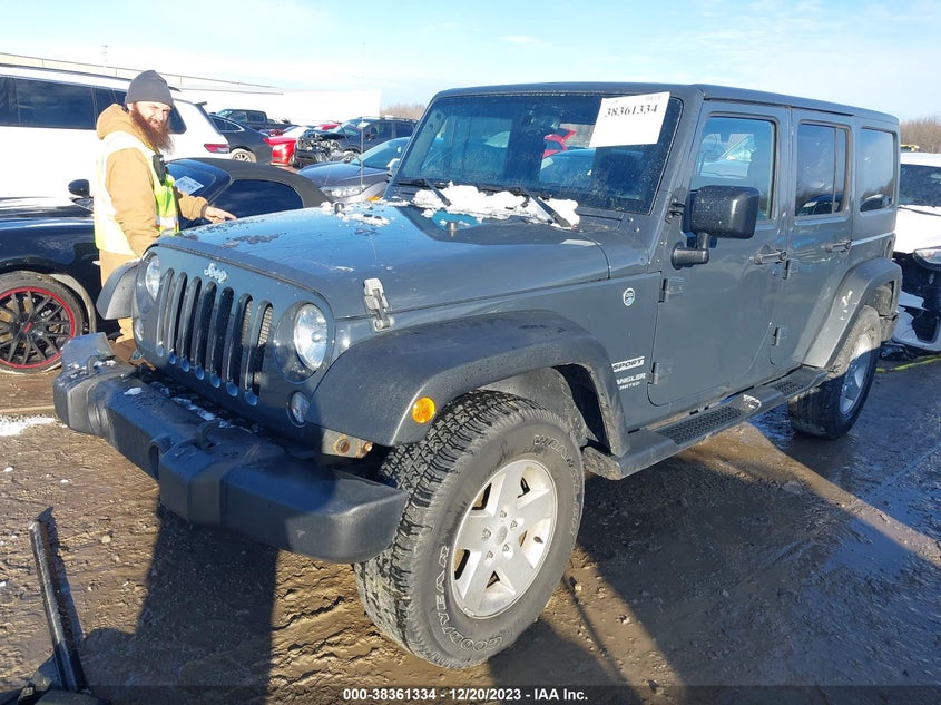 VIN 1C4BJWDG3HL528397 2017 JEEP WRANGLER UNLIMITED SPORT 4X4