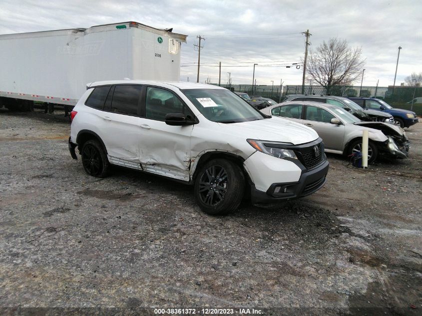 5FNYF8H21LB013559 HONDA PASSPORT SPORT 2020
