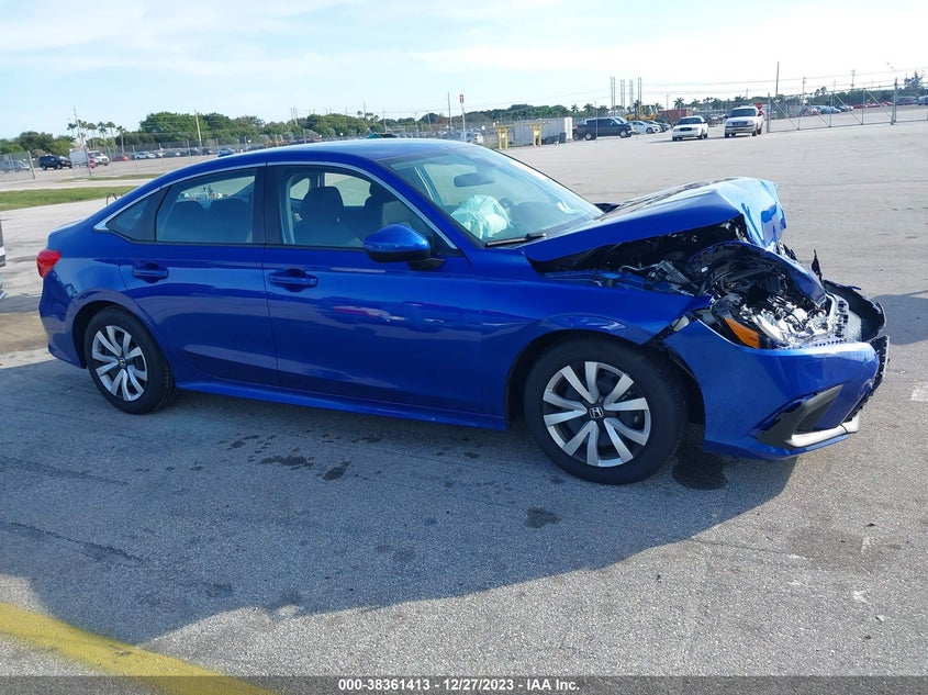 VIN 2HGFE2F24PH565603 2023 HONDA CIVIC LX