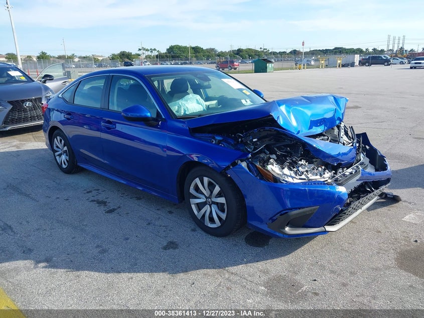 VIN 2HGFE2F24PH565603 2023 HONDA CIVIC LX
