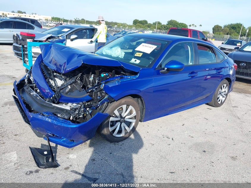 VIN 2HGFE2F24PH565603 2023 HONDA CIVIC LX