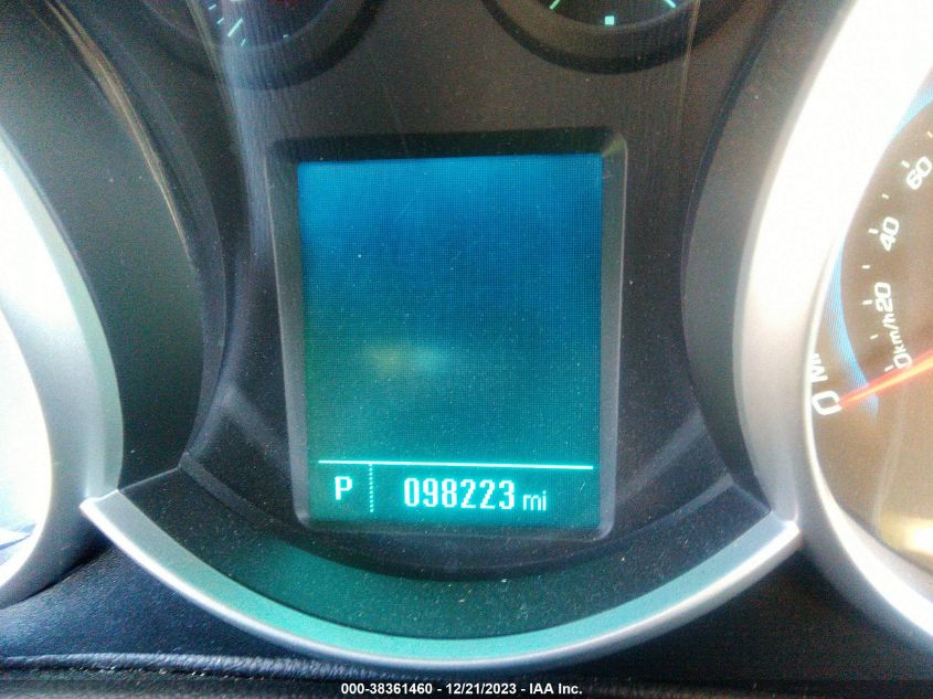 2013 CHEVROLET CRUZE LT - 1G1PK5SBXD7287163