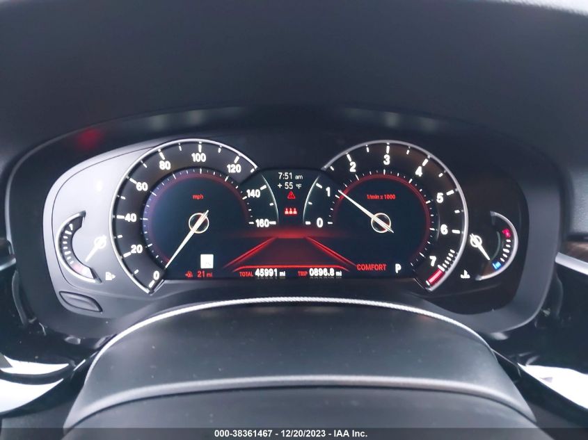 2019 BMW 530I WBAJA5C59KWW05931