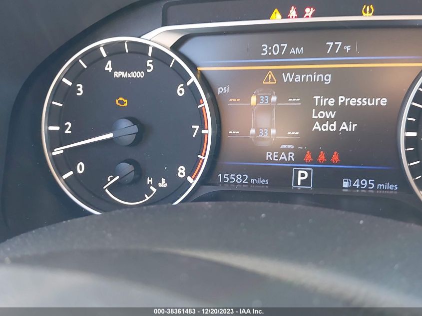 2023 NISSAN ALTIMA SV FWD - 1N4BL4DV0PN344704