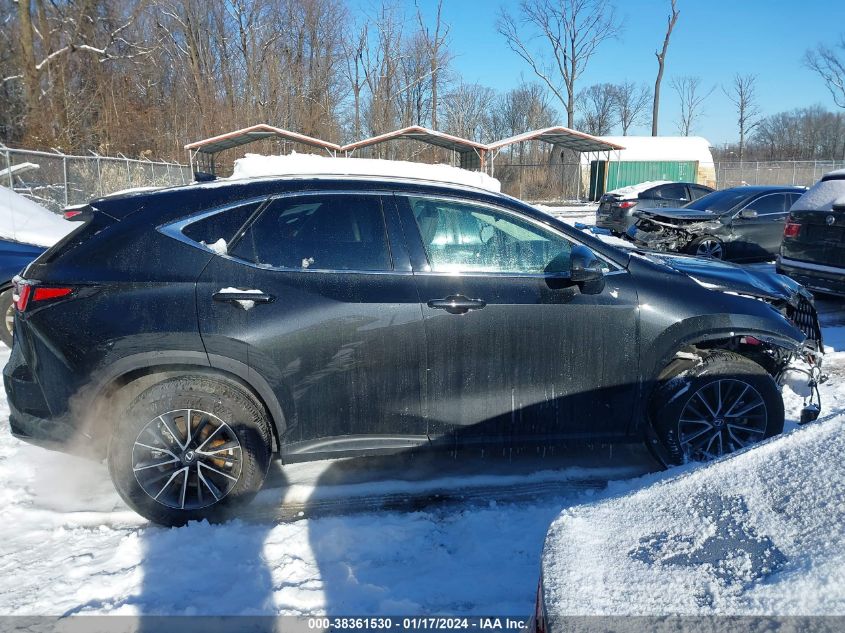 2022 LEXUS NX 350 350 2T2GGCEZXNC011342