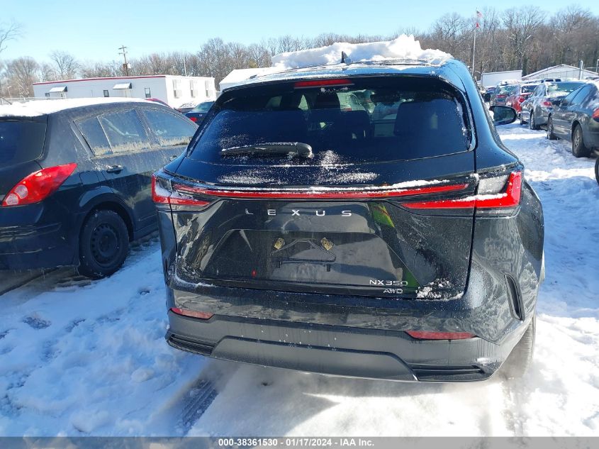 2022 LEXUS NX 350 350 2T2GGCEZXNC011342