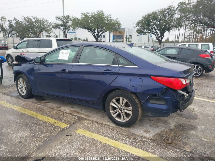 2013 HYUNDAI SONATA GLS - 5NPEB4AC2DH780267