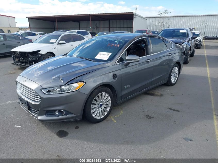 2014 FORD FUSION ENERGI SE LUXURY - 3FA6P0PU6ER366962