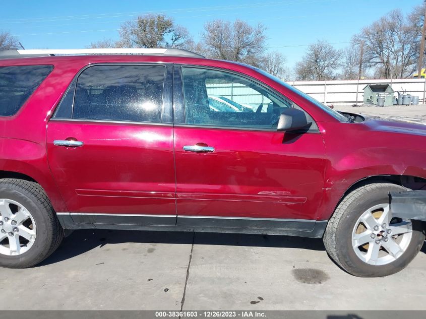 2015 GMC ACADIA SLE-2 - 1GKKRPKD4FJ258245
