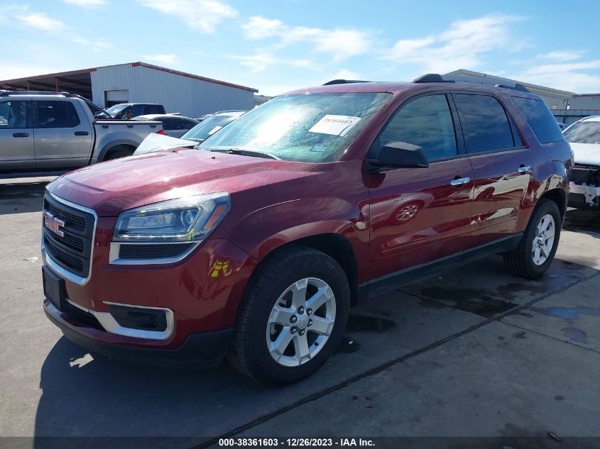 2015 GMC ACADIA SLE-2 - 1GKKRPKD4FJ258245