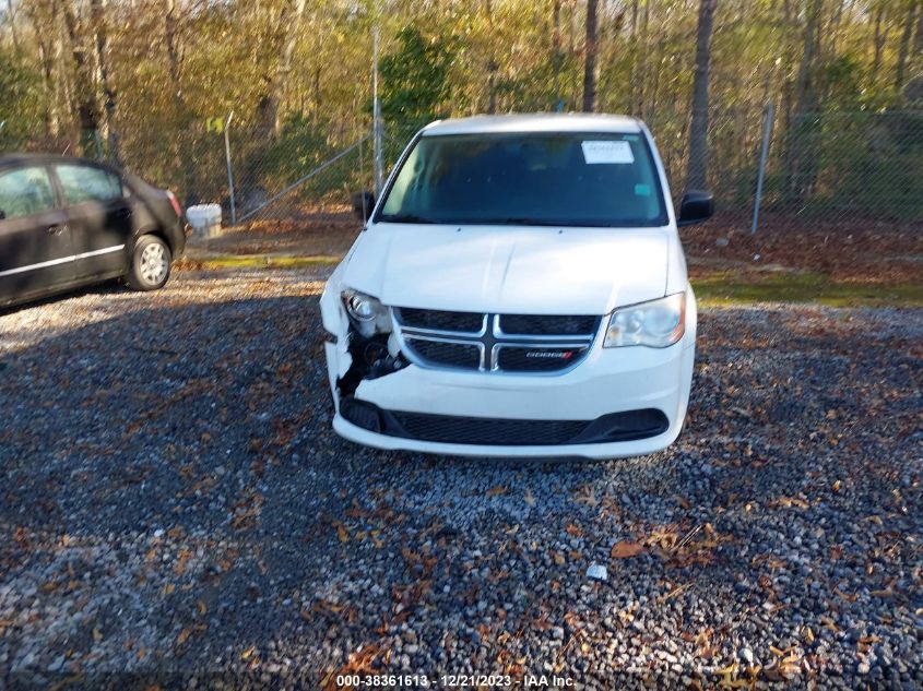 2016 DODGE GRAND CARAVAN SE - 2C4RDGBG8GR140358