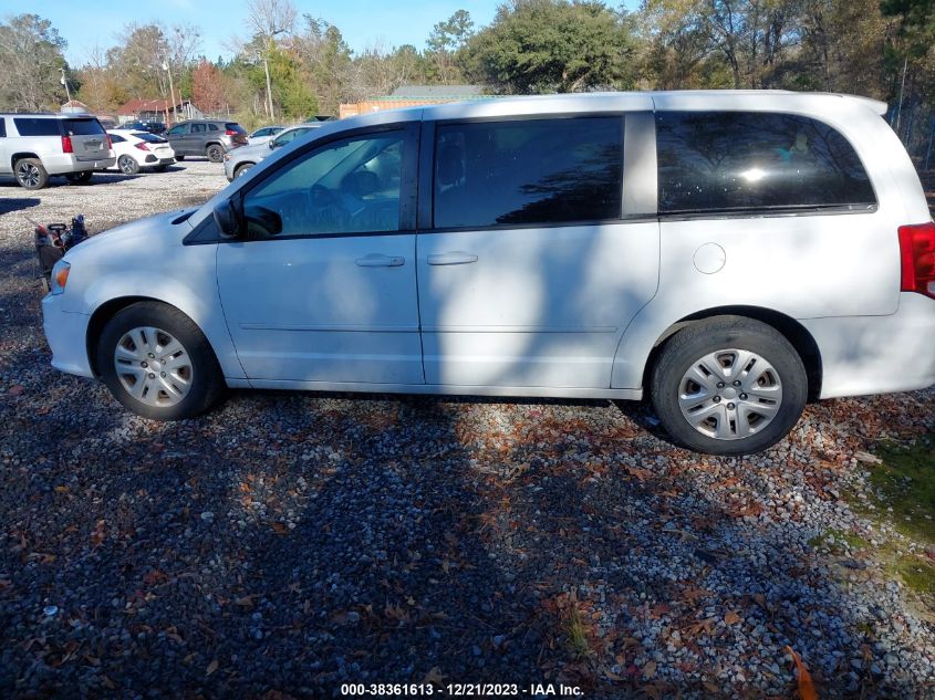 2016 DODGE GRAND CARAVAN SE - 2C4RDGBG8GR140358