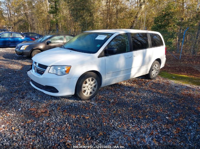2016 DODGE GRAND CARAVAN SE - 2C4RDGBG8GR140358