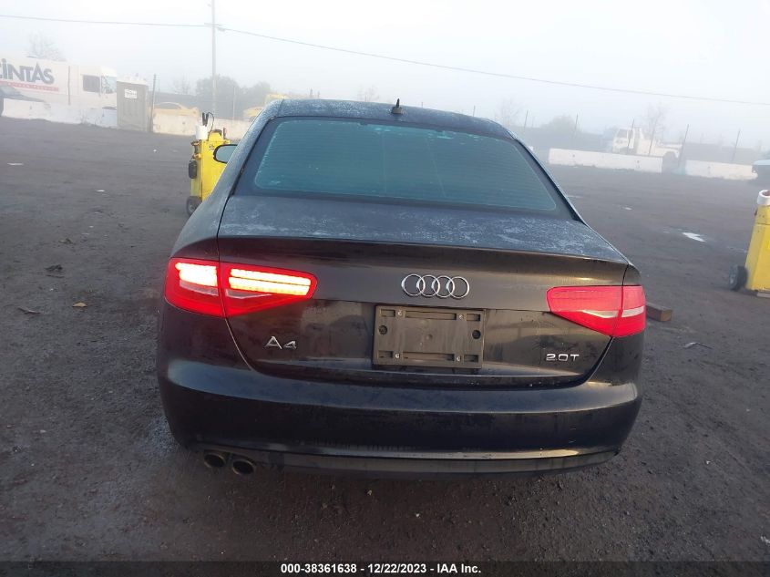 2013 AUDI A4 2.0T PREMIUM - WAUAFAFLXDN044278