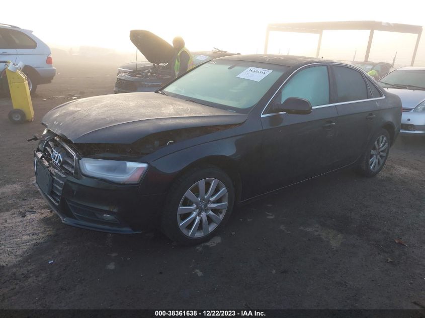 2013 AUDI A4 2.0T PREMIUM - WAUAFAFLXDN044278