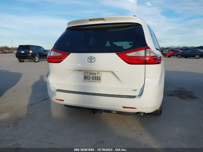 5TDKK3DCXGS719921 2016 TOYOTA SIENNA, photo no. 15