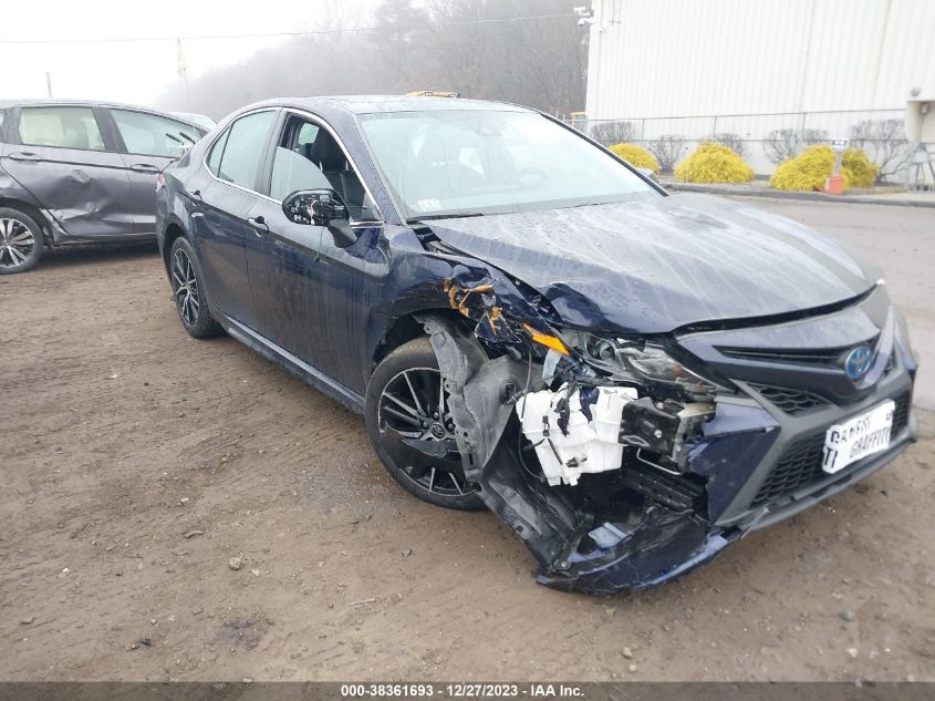 2022 TOYOTA CAMRY SE HYBRID - 4T1S31AK1NU587701