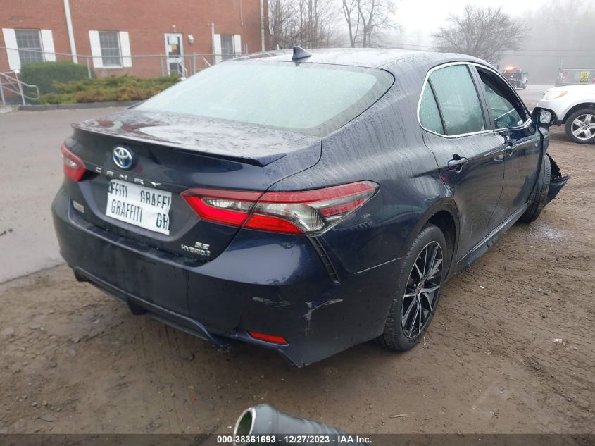 2022 TOYOTA CAMRY SE HYBRID - 4T1S31AK1NU587701