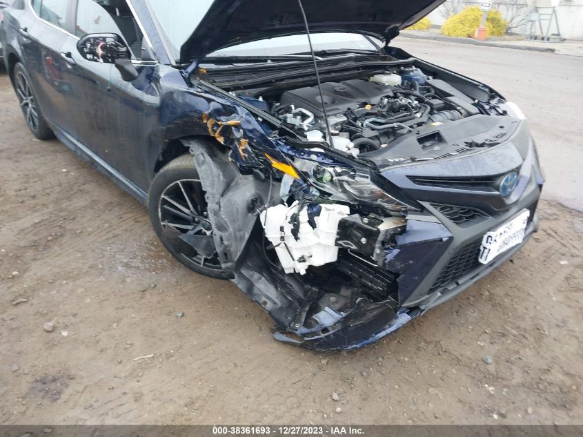 2022 TOYOTA CAMRY SE HYBRID - 4T1S31AK1NU587701