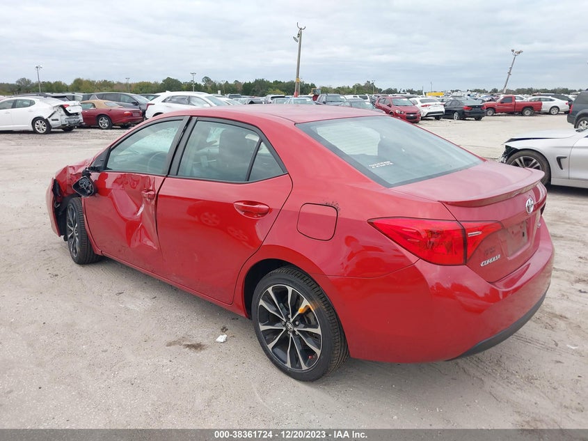 VIN 2T1BURHE0KC216957 2019 TOYOTA COROLLA SE