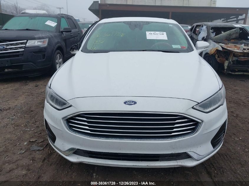 2019 FORD FUSION SEL - 3FA6P0CD6KR271285
