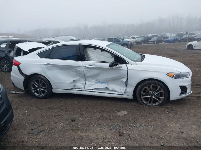 2019 FORD FUSION SEL - 3FA6P0CD6KR271285