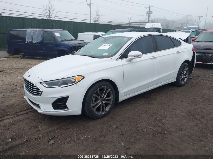 2019 FORD FUSION SEL - 3FA6P0CD6KR271285