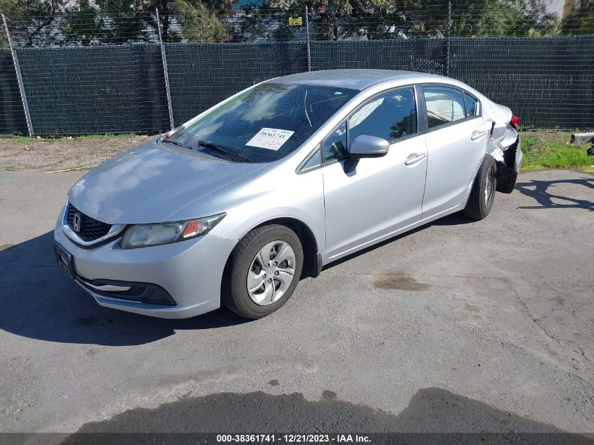 2015 HONDA CIVIC LX - 2HGFB2F52FH538109