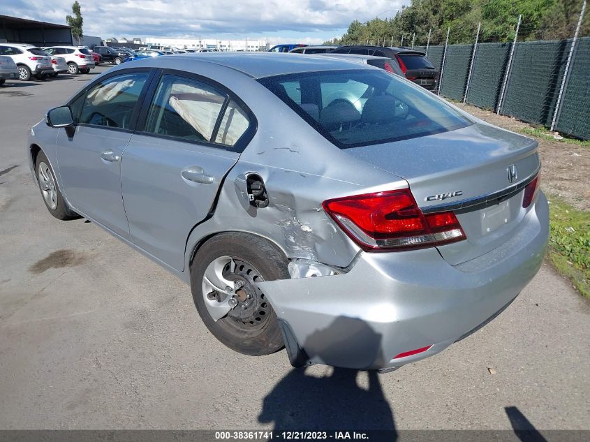 2015 HONDA CIVIC LX - 2HGFB2F52FH538109