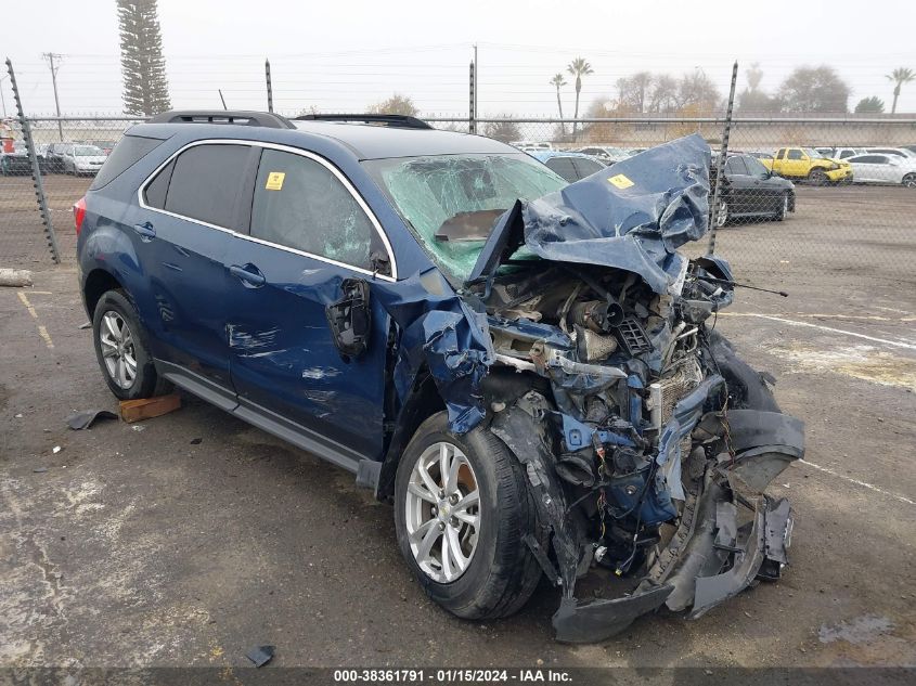 2017 CHEVROLET EQUINOX LT - 2GNALCEK6H6227873