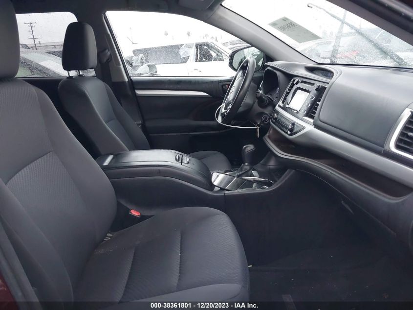 2016 TOYOTA HIGHLANDER LE - 5TDZARFH4GS017798