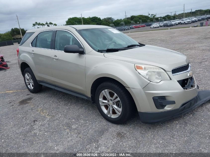 2013 CHEVROLET EQUINOX LS - 2GNALBEKXD1269089