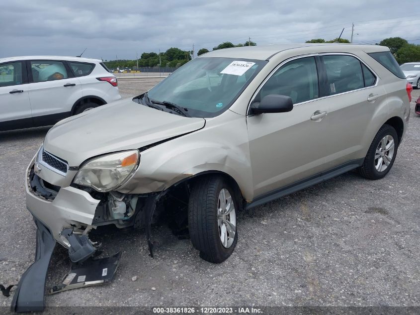 2013 CHEVROLET EQUINOX LS - 2GNALBEKXD1269089