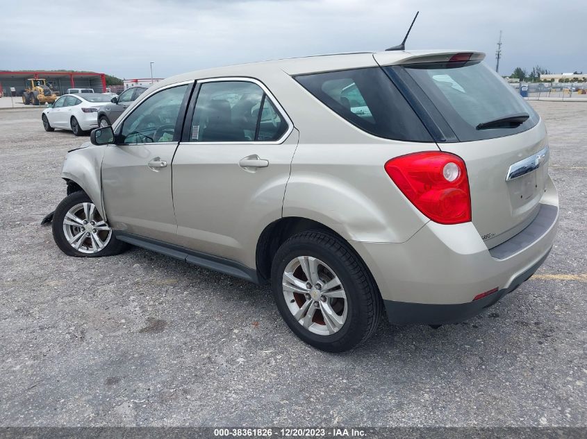 2013 CHEVROLET EQUINOX LS - 2GNALBEKXD1269089