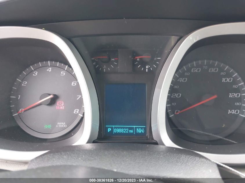 2013 CHEVROLET EQUINOX LS - 2GNALBEKXD1269089