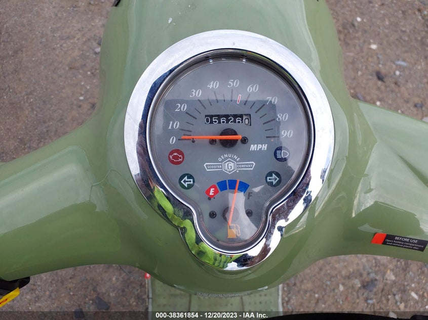VIN RFVPAC905H1003598 2017 GENUINE SCOOTER CO. BUDDY 170I