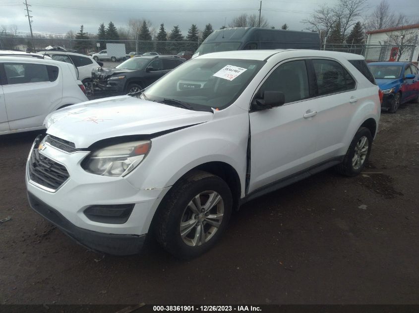 2017 CHEVROLET EQUINOX LS - 2GNALBEK8H1587329