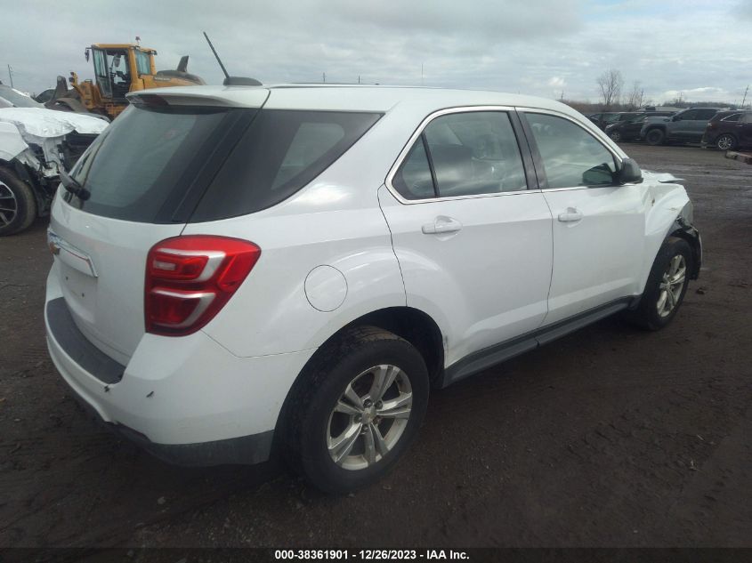 2017 CHEVROLET EQUINOX LS - 2GNALBEK8H1587329