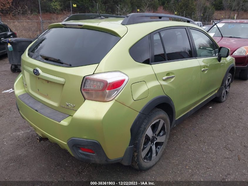 2014 SUBARU XV CROSSTREK 2.0I HYBRID TOURING - JF2GPBGC2EH255653